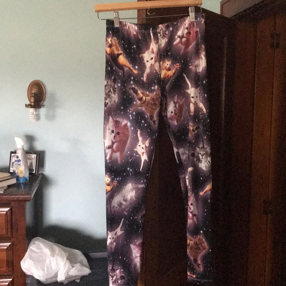 ‼️😻Cat galaxy leggings😻‼️